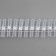 The curtain tape is classic, organza, 2.5 cm, 100 ± 1 m, the color is transparent