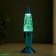 Lumber "Blue Rocket" LED, lava, sparkles, from batteries 3xlr44 19 cm Risalux