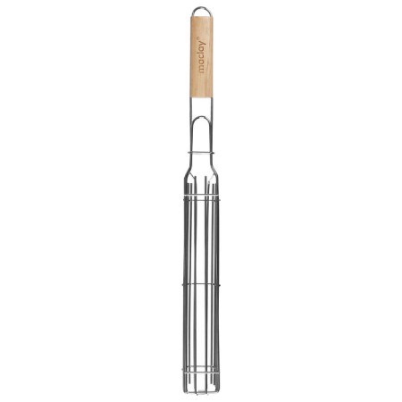 Grilled grill Maclay, 27x5 cm, chrome steel, for barbecue-8