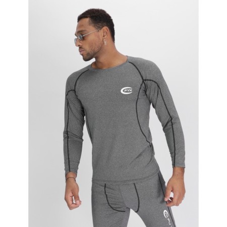 Male thermal underwear, size 52-54, gray color-10