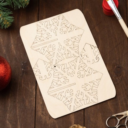 Harvesting for creativity "Snowflake No. 2"-3