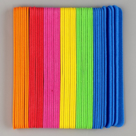 A set of figures from EVA "Rainbow", 50 pcs., 12 cm, color mix-2