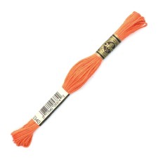 The threads of the DMC 117 (3340), 12 pcs. packaged