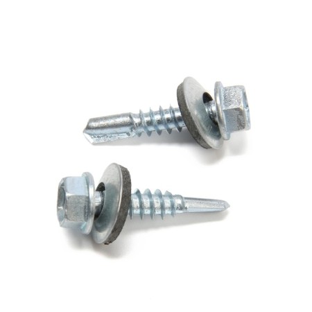 Roofing screws 5.5x25 mm, galvanized, 200 pcs.-1