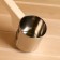 Stainless steel bath for a bathhouse, 0.5l, 42 cm, with a pen, "Dobroparov"