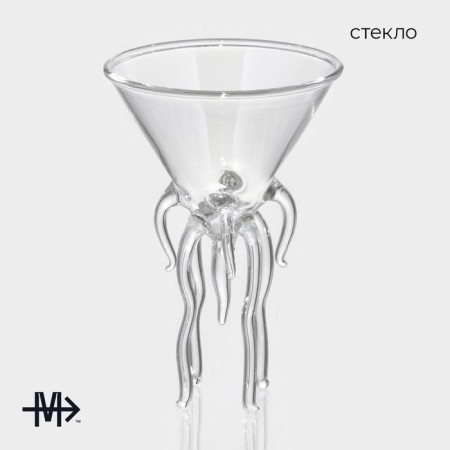 Martini glass glass Magistro Medusa, 180 ml-1