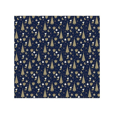 Organizer in a bath on suction cups "New Year's Pattern", for storing toys and trifles, size 33x39 cm-1