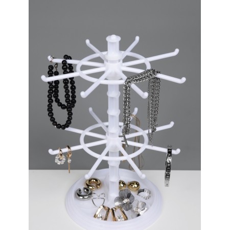 Carousel decoration stand, 16*16*28 cm, white color