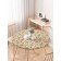 Grindard "Christmas postcard", round, oxford, elastic band, size 120x120 cm, diameter 75-100 cm.