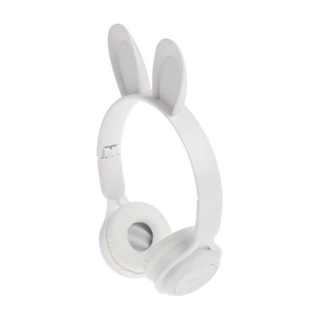 Wireless headphones Y08R, invoices, children's, BT 5.1, backlight, 400 mAh, white-3