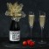 New Year's decoration for the bottle "Love", for the New Year