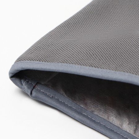Hood on the kettel Ethel Home Collection Grey 28x28cm, 45%flax, 55%HL-3