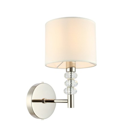 Wall lamp ST LUCE. SL1751.101.01. Enita. 1x40 W, E14, 16x30 cm, Nickel color