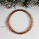 Garland "thread" 5 m Rosa, IP20, copper thread, 50 LED, warm white glow, USB
