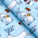 Glossy packaging paper "Frosty day!", 70 x 100 cm