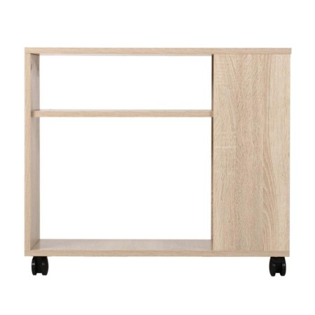 Bruno coffee table on wheels, 700x350x600, sonoma oak-5