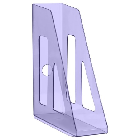Paper tray Vertical Stamm "Asset", tinted purple, width 70mm