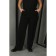 Female trousers, size 50, black color