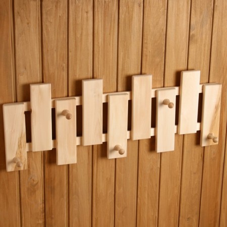 Original hanger 5 hooks 79x30x3cm, linden "Dobroparov"-1