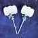 Topper "Happy Birthday", in the set 2 pcs., Mix color