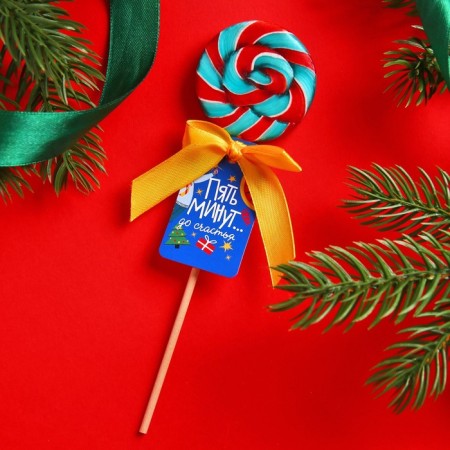 Lolling on the stick "Five minutes until happiness", taste: Grapefrut-gua, 15 g.-3