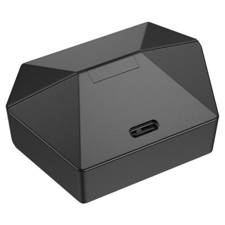 Wireless headphones Borofone BW24, vacuum, TWS, microphone, BT5.3, 30/250 mAh, black-3