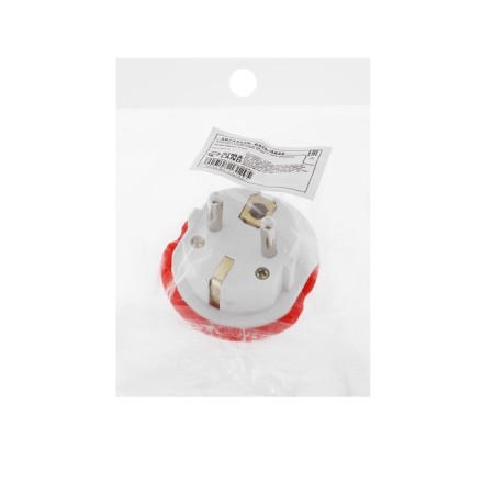 Universal adapter 16a, with salary, 220 V, red, flush into the outlet-3