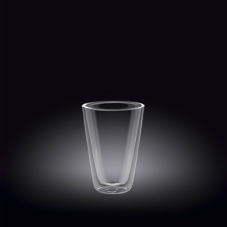A glass with double walls Wilmax England, 100 ml