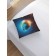 Decorative pillowcase "Earth from the Cosmos", on a zipper, size 45x45 cm