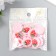 Decor for creativity plastic "Strawberry on a flower" 2x2 cm