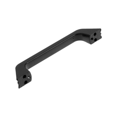 Handle-slop, m/o 96 mm, black color, with a chrome insert-2