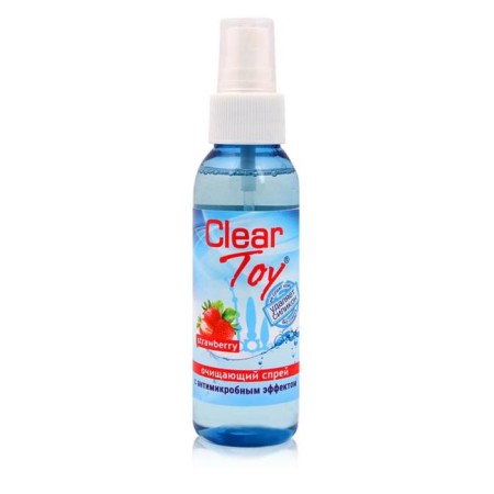 Spray for processing sex toys Clear Toy strawberries, cleansing, does not contain alcohol, 100 ml-2