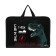 Folder with A4 handles, 340 x 245 x 75 mm, plastic, PT-14-4-12 "cyber dino" (volumetric 3D-risun with a metallic effect) 71213