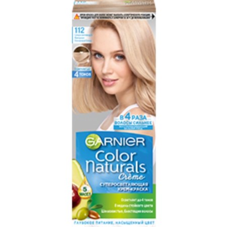 Hair dye Color Naturals, 112 Superroting Ash Blond