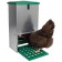 Bunker feeder for poultry at 20 kg, pedal, galvanized steel, Feed-o-Matic