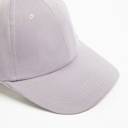 Minaku plain cap, light gray color, size 54-56-1