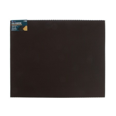 Rug EVA Universal Grand Caratt, honeycomb 67 x 82 cm, brown-1