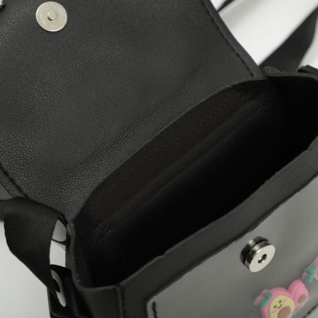 Baby bag on a valve, black color-2