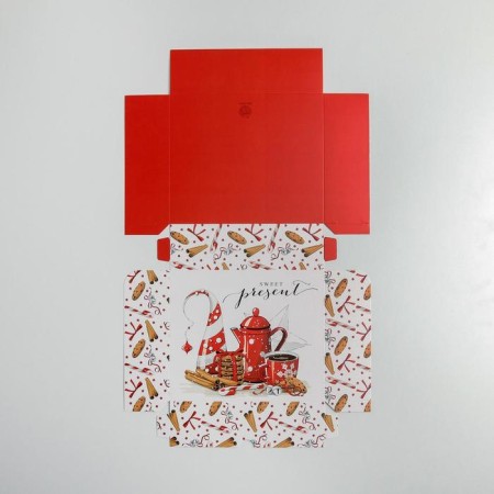 Pressent confectionery packaging, 20 x 17 x 6 cm, New Year-5