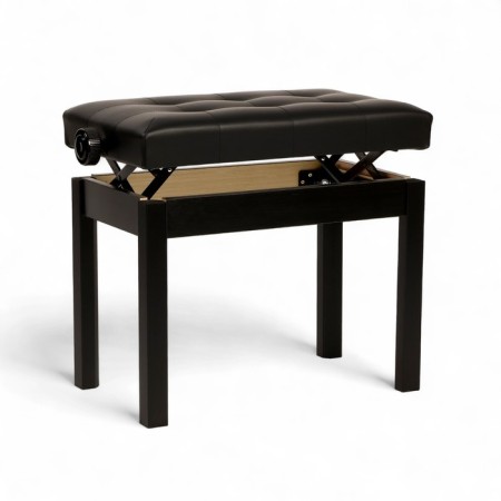 Music Life Piano Bange Sit 55 x 34, height 48-58 cm, black