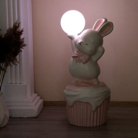 Taleshire "Bunny" Led usb pink 30x30x69cm-14