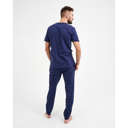 Pajama men's (T -shirt and trousers) KAFTAN "Crown" R.56-4