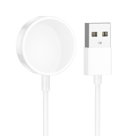 Hoco Y12 Ultra smart watch cable, 83 cm, white
