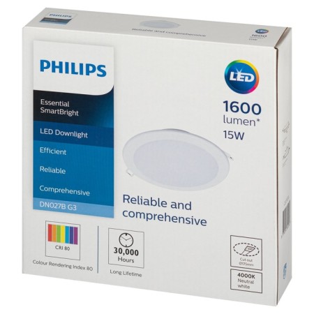 Lamp built -in era 4000k, 1600lm, white color-5