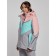 Ski jacket female winter, size 50, pink color