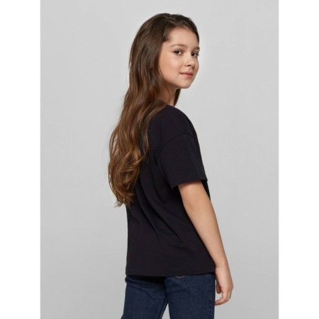 Футболка для девочек Conte Elegant , рост 110-116 см, цвет black-3