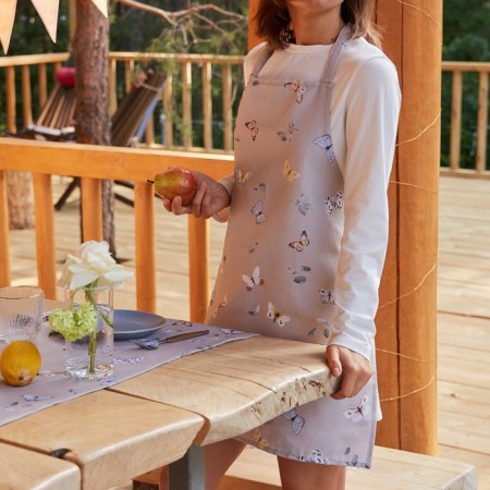 Ethel path "Butterflies" 40x146 cm, 100% cotton, mitch 186 g/m2-7