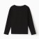 Longslit for a girl, black color, height 128 cm