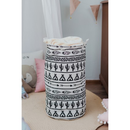 Basket Besnaya textile shares "Mexico", 35 × 35 × 60 cm-6