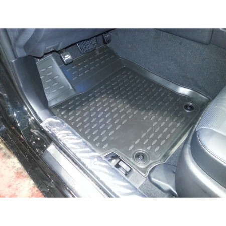 3D mats in the Toyota Camry salon, 2014-2016, 4 pcs. (polyurethane)-1
